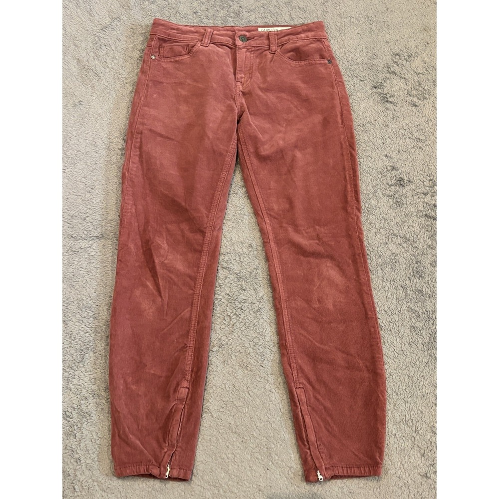 pistola Rust Corduroy Cropped Ankle Jeans